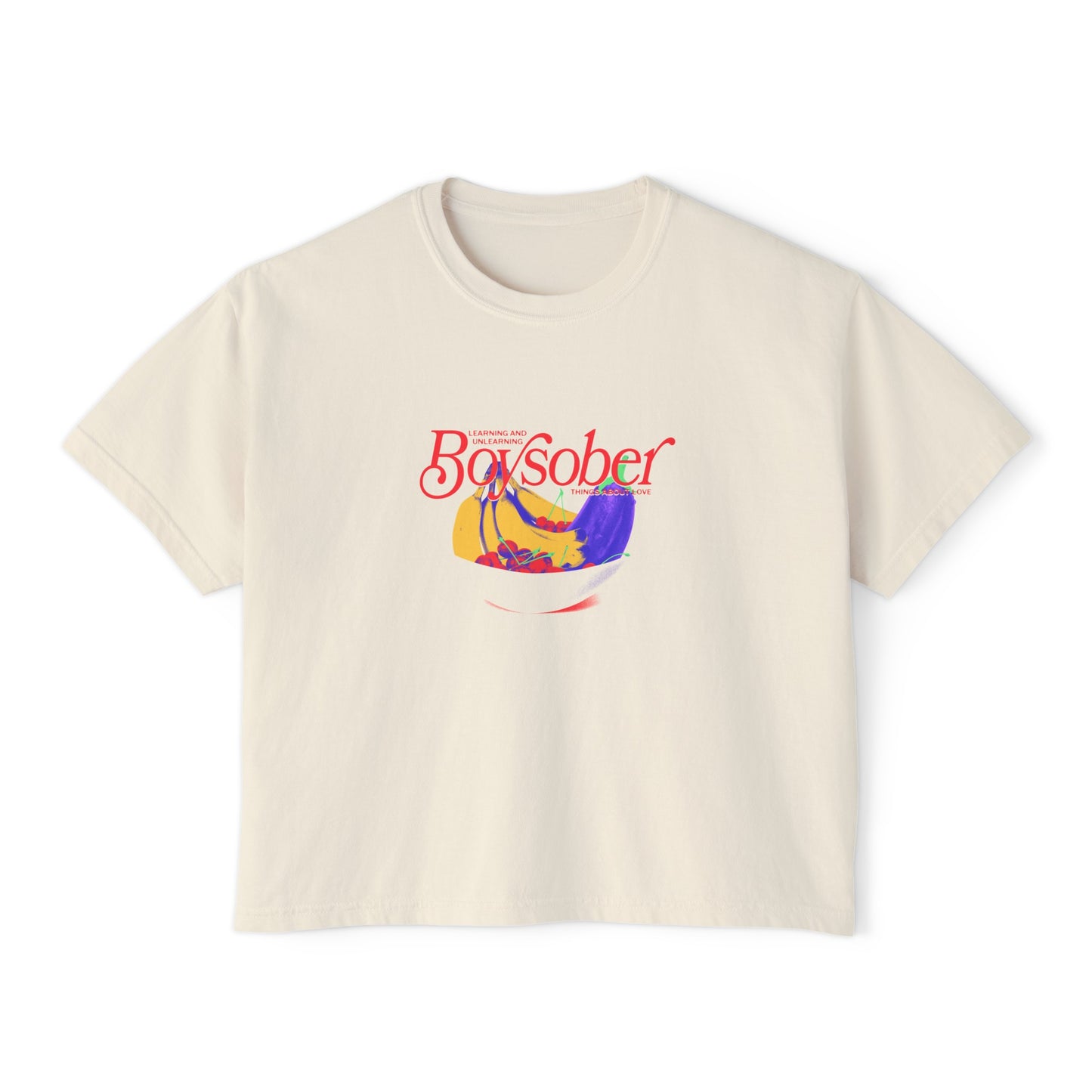 BANANASOBER CROPPED TEE