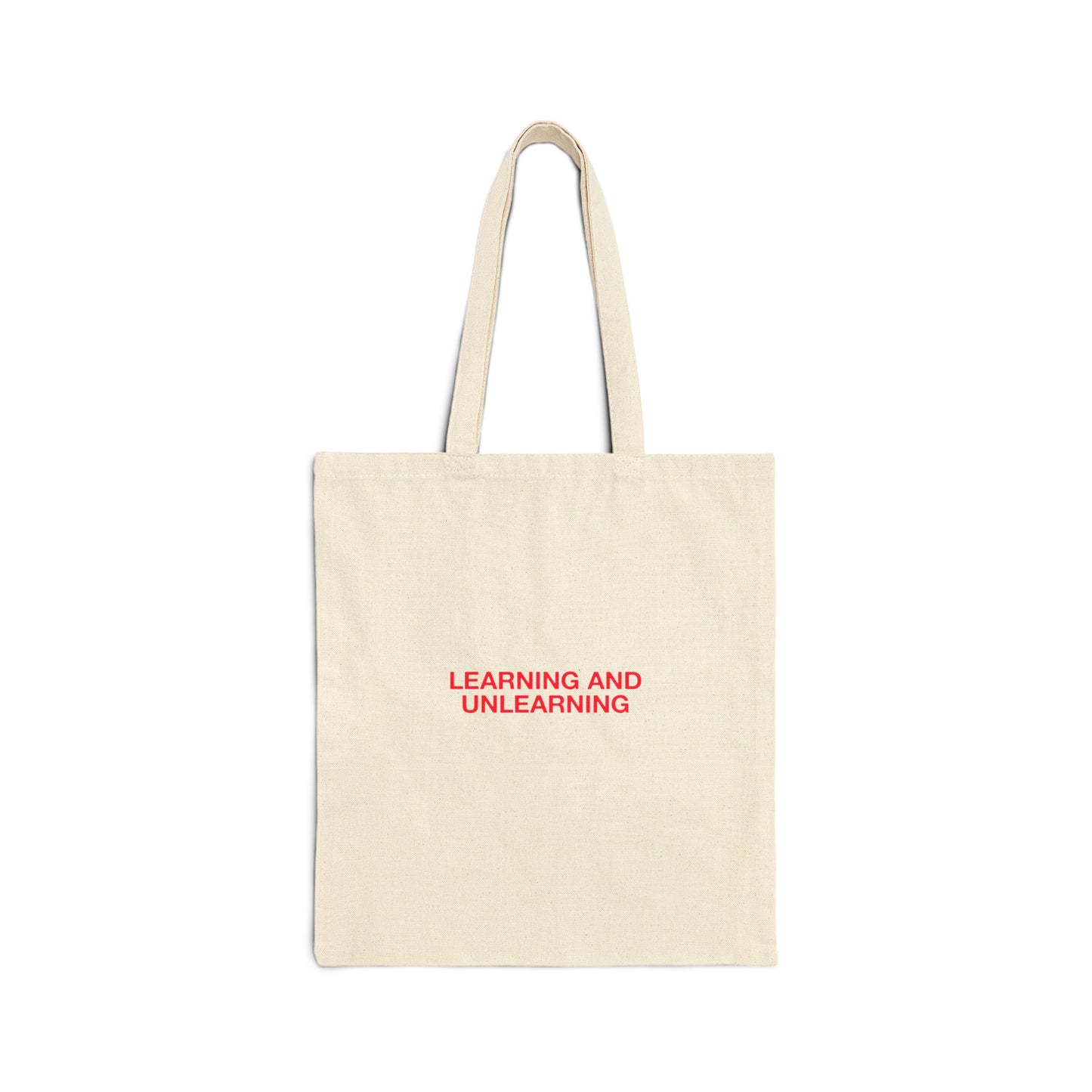 LEARNING & UNLEARNING TOTE BAG